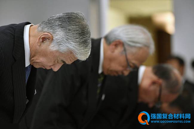 東麗社長就篡改數(shù)據(jù)一事鞠躬致歉